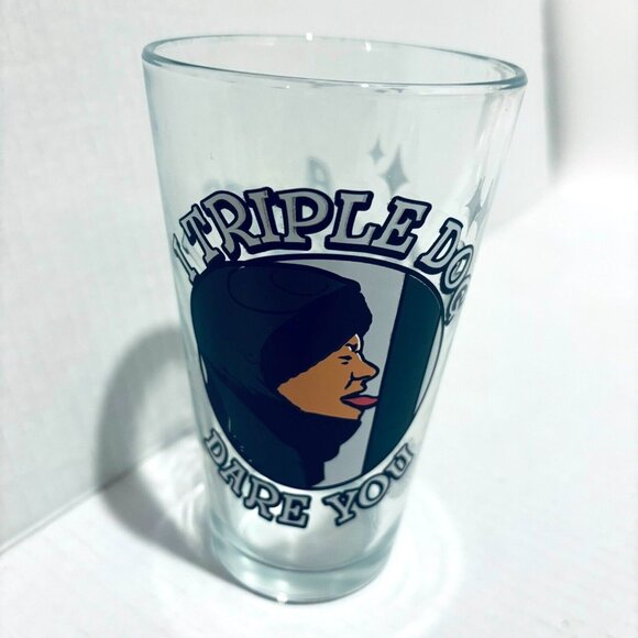 A CHRISTMAS STORY Movie Three 16oz Pint Drink Glasses. I Triple Dog Dare You! - Picture 3 of 11
